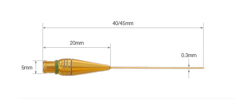 40μm針式水聽(tīng)器（NH0040）