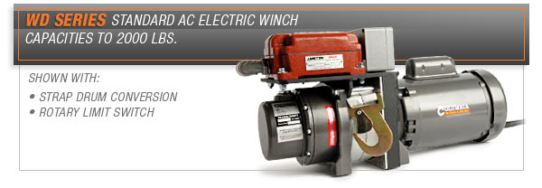 美國(guó)Allied Power Products, Inc公司W(wǎng)D SERIES絞車